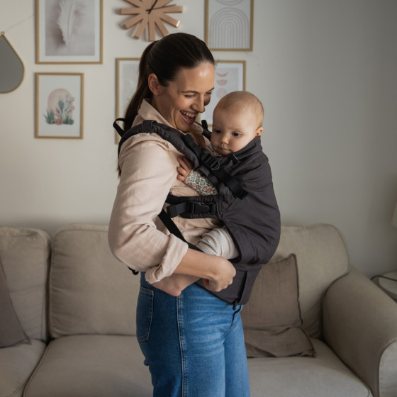 Boba X Charcoal - baby carrier Scalable