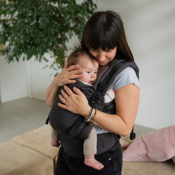 Boba X Charcoal - baby carrier Scalable