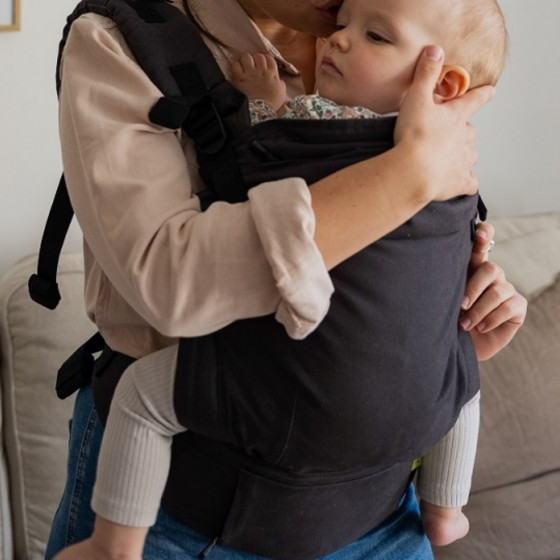 Boba X Charcoal - baby carrier Scalable
