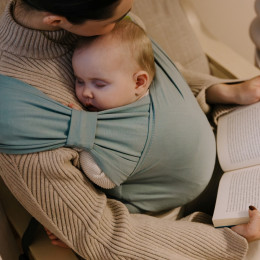 Boba Bliss Sea Mist - Hybrid baby carrier