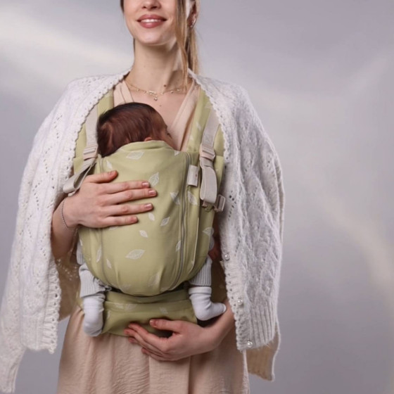 Love and Carry x Naturiou ONE Leaves - Babycarrier newborn