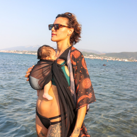 Neko Aqua Ring Sling - Black - Sling Aquatique Noir