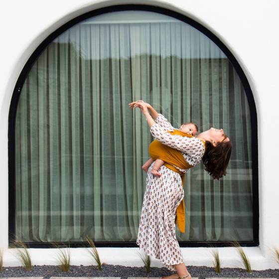 Neko Stretchy Wrap - Chai Tea - Echarpe de portage extensible