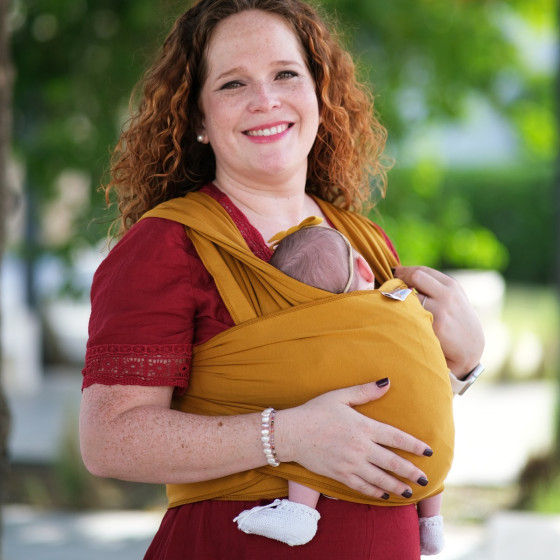 Neko Stretchy Wrap - Chai Tea - Echarpe de portage extensible
