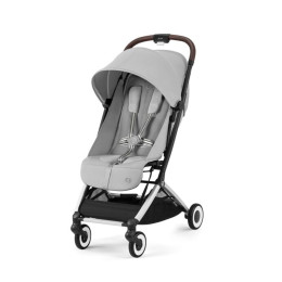 Cybex Orfeo - Poussette de voyage ultra-compacte - Fog Grey (Châssis Silver)