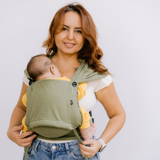 Neko Tiny - Olive - Porte-bébé pour nouveau-né