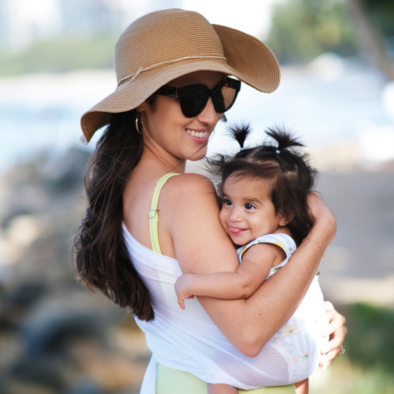 Neko Aqua Ring Sling - White - Sling Aquatique Blanc