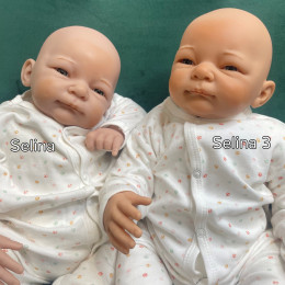 Nouveau-né 50cm 2,7kg - Poupon de Portage Lesté et Articulé
