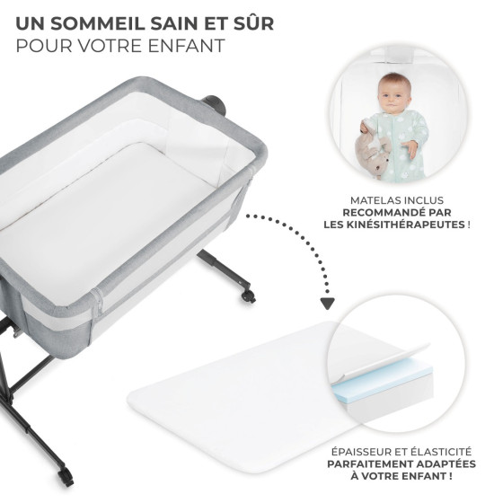 Kinderkraft Neste Up 2 - Lit de Cododo