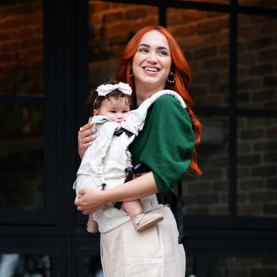 Neko Switch Babay Size Perla (Linen) - baby carrier