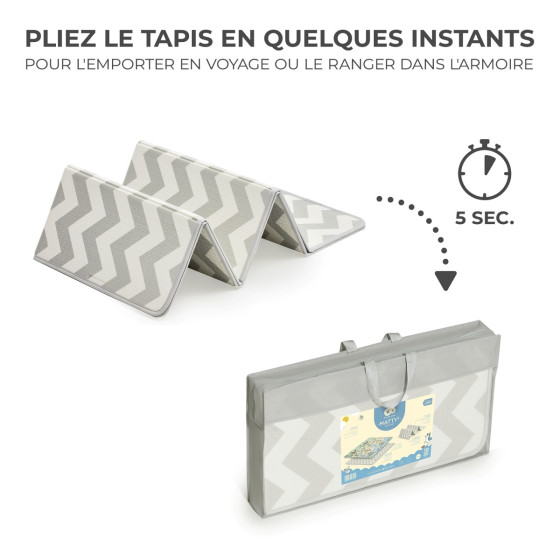 Kinderkraft Matty 2 - Tapis d’eveil double face