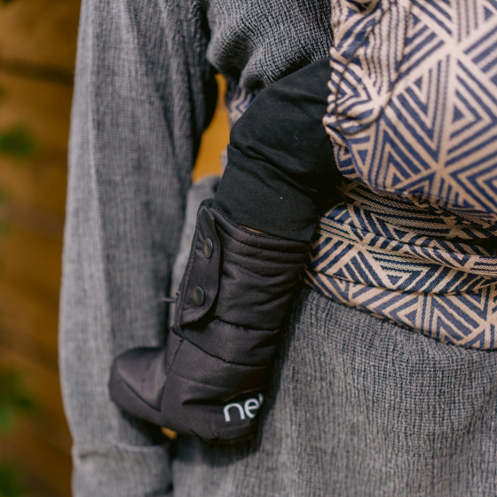 Neko Booties - Ajustables Babywearing Softshell Booties