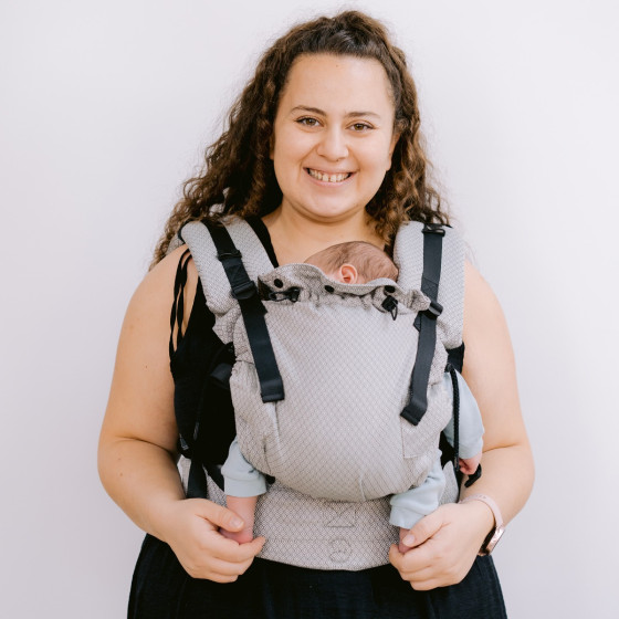 Neko Switch Baby Size - Grey Diamond - baby carrier