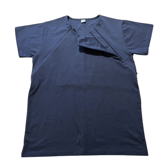 Naturioù T-shirt for skin to skin and nursing