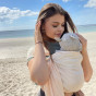 Naturioù R\'sling Beige – écharpe sans nœud respirante