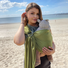 Naturioù R'Sling Olive Green - Mesh Ring Sling