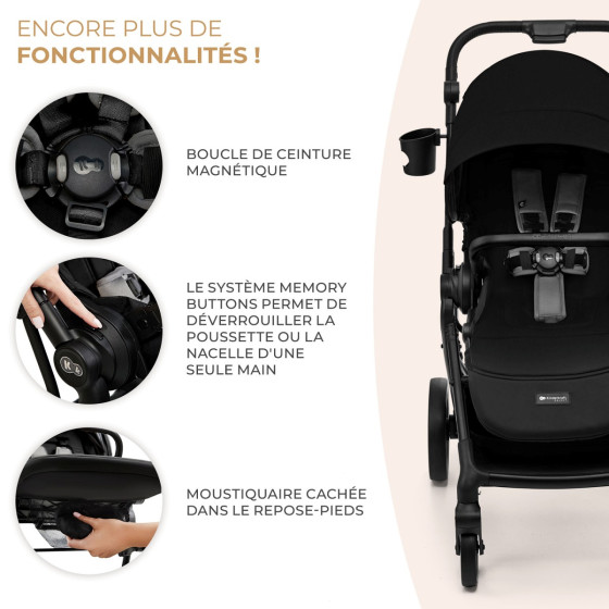 KinderKraft Pushchair YOXI