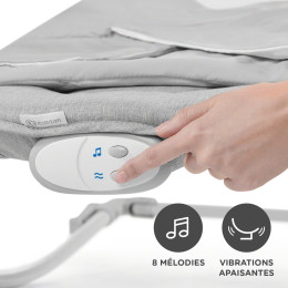 KinderKraft Felio 2 - Balancelle Transat Bébé - Gris