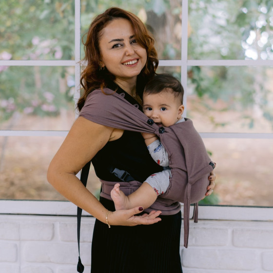 Neko Tiny - Taupe - baby carrier