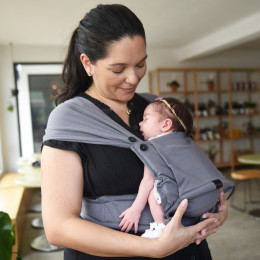 Neko Tiny - Grey - Porte-bébé pour nouveau-né gris