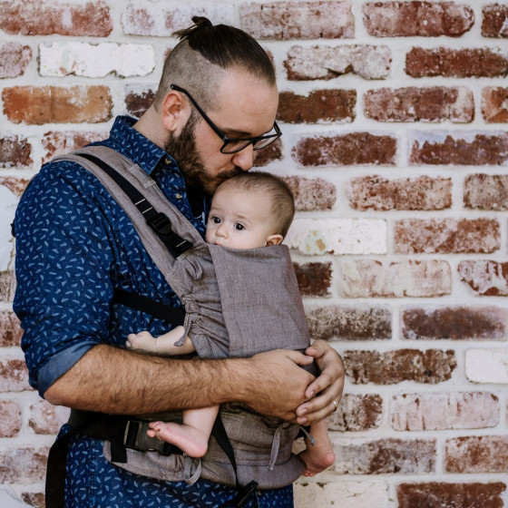 Fidella Fusion 2.0 Fullbuckle Chevron Walnut Toddler Carrier