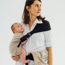 LennyLamb LennyHip Peanut Butter - hip baby carrier