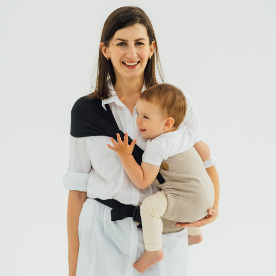 LennyLamb LennyHip Peanut Butter - hip baby carrier