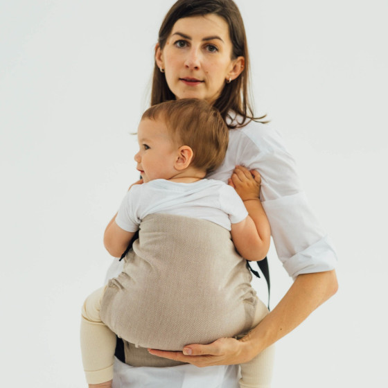 LennyLamb LennyHip Peanut Butter - hip baby carrier