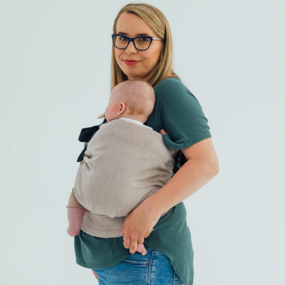 LennyLamb LennyHip Peanut Butter - hip baby carrier