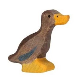 Caneton marchand en bois Holztiger