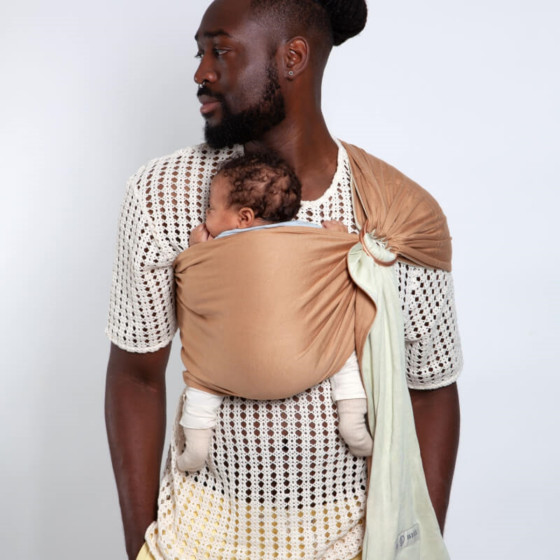 Love Radius (JPMBB) PESN Cappuccino / Pistacchio baby carrier Sling