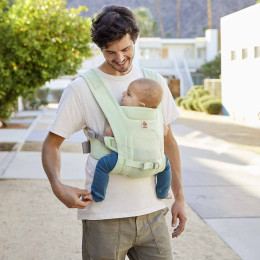 Ergobaby baby carrier Aerloom Onyx - Menthe Lumineuse