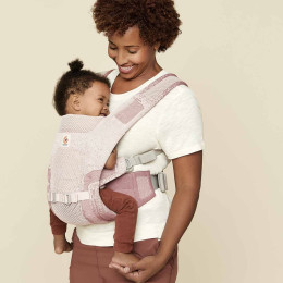 Ergobaby baby carrier Aerloom Onyx - Rose du Désert