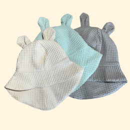 Naturioù Baby Summer Hat Waffle - Ecru