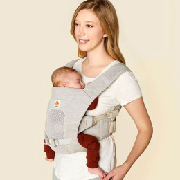 Ergobaby baby carrier Aerloom Onyx - Sand