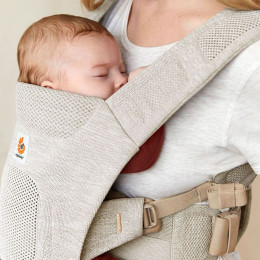Ergobaby baby carrier Aerloom Onyx - Sand