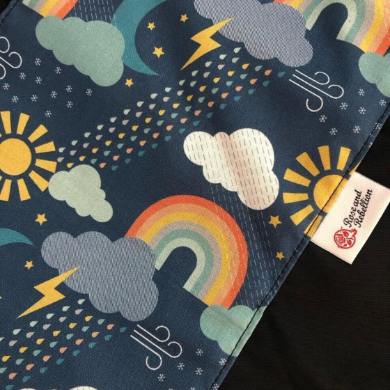 Rose And Rebellion Preschool Riders On The Storm - Porte Enfant