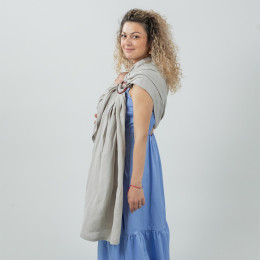 Isara Ring Sling Bamboo Linen - Grey