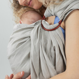 Isara Ring Sling Bamboo Linen - Grey