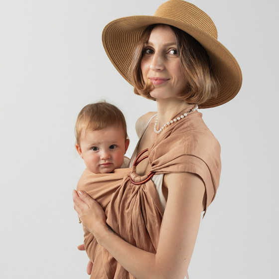 Isara Ring Sling Bamboo Linen