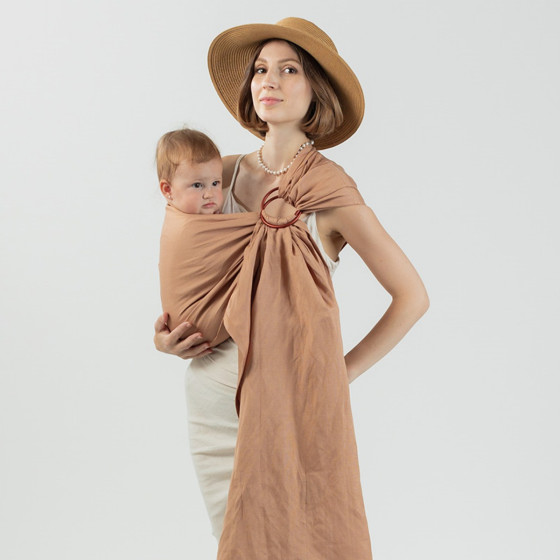 Isara Ring Sling Bamboo Linen