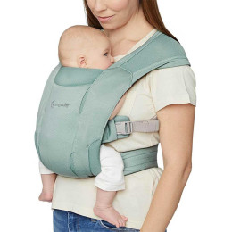 Ergobaby Embrace Mesh Soft Air  -  Porte-bébé nouveau-né - Sauge