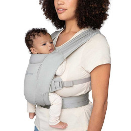 Ergobaby Embrace Mesh Soft Air  -  Porte-bébé nouveau-né - Gris Clair