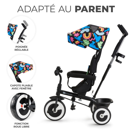 Kinderkraft Aston Tricycle Evolutif Enfant  6 en 1