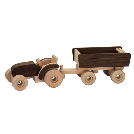 Tracteur avec remorque Goki Nature