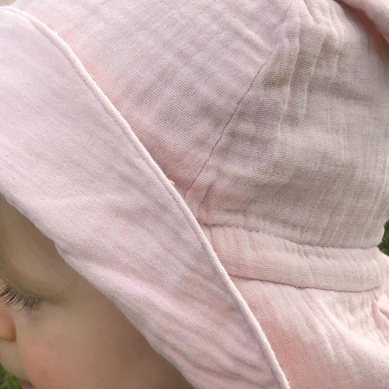 Naturioù Sun Hat with Ears Cotton Muslin