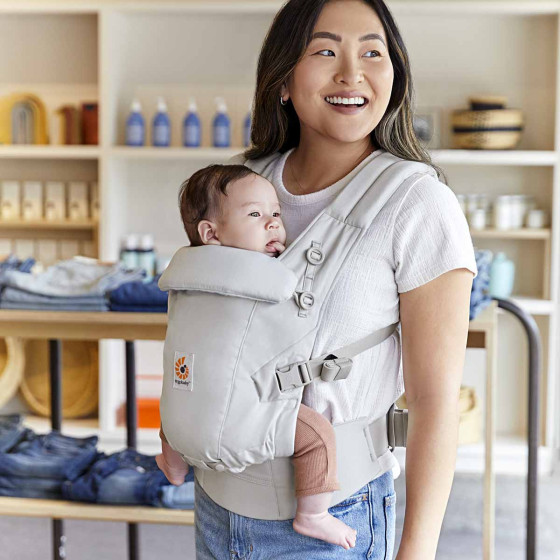 Ergobaby Adapt SoftTouch™ Cotton Onyx Black
