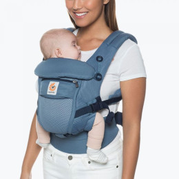 Ergobaby Baby carrier Cool Air Mesh Deep Blue - Bleu Gris