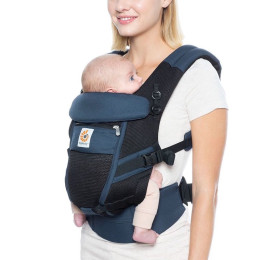 Ergobaby Baby carrier Cool Air Mesh Deep Blue - Bleu Noir