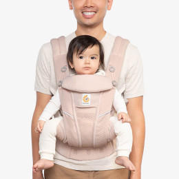 Ergobaby Omni Breeze Blue Night - Rose Quartz